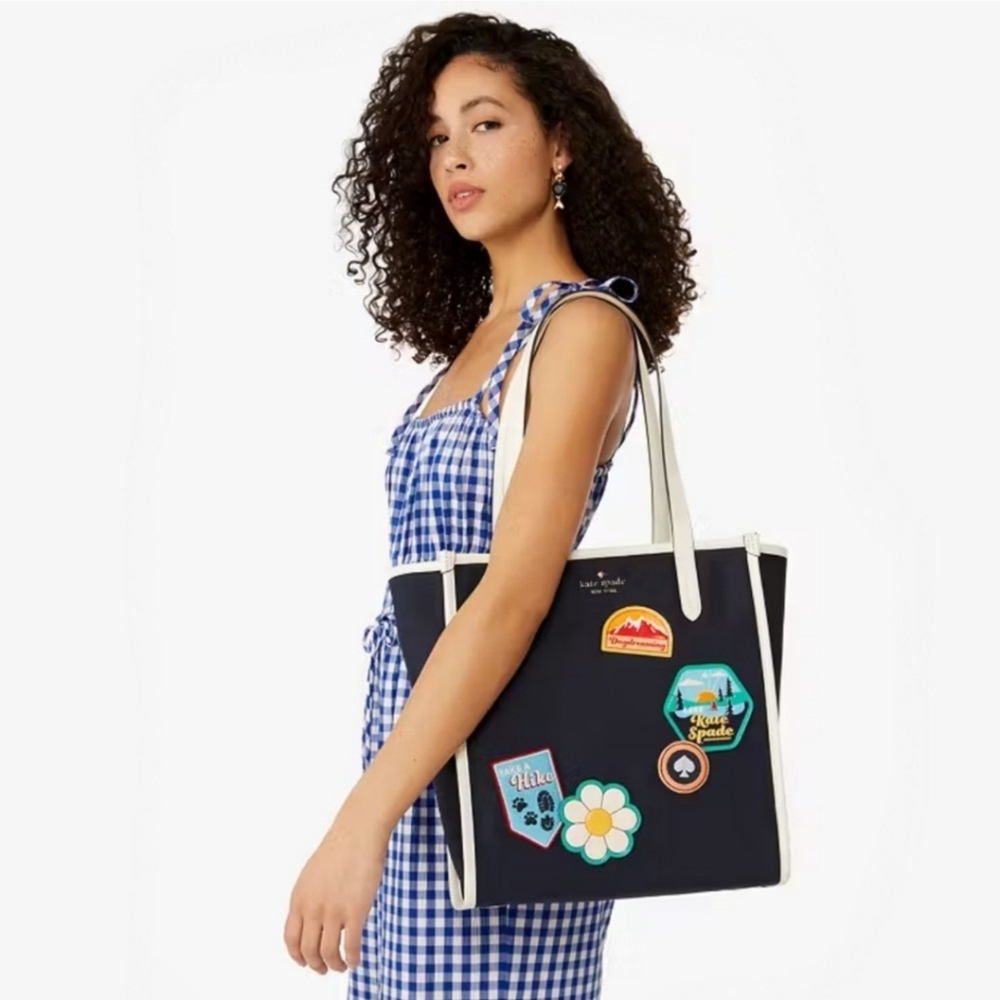 Kate Spade Day Tripper Patches Tote